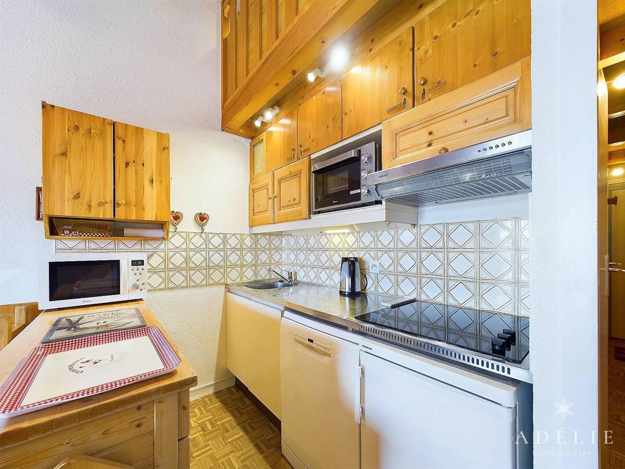 Studio Cabine Et Mezzanine Pour 4 Pers A Montvalezan-La Rosiere - Fr-1-398-550 Exteriör bild